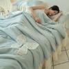 Princess Style Summer Quilt Ruffled Summer Cool Blanket Air-Conditioning Thin Blanket Summer Cooling Machine Washable