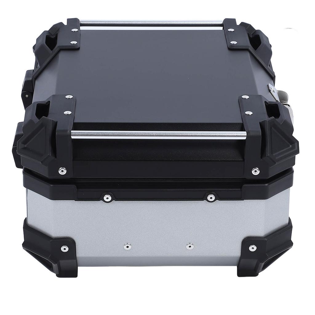 Motorcycle Luggage Box with Removable Base and Liner 28L Large Capacity Shockproof