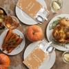 42PCS Thanksgiving Table Decor Cutlery Holder Set - 6 Thanksful Decorations Utensil Holder for Dinner Party Autumn Family Harvest Table Supplies