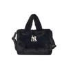 Polyester Synthetic Leather Tote Bag, Shopping Bag, Shoulder Bag, Crossbody Bag, Handbag Regular Women's Black Casual 3AORS0526-50BKS