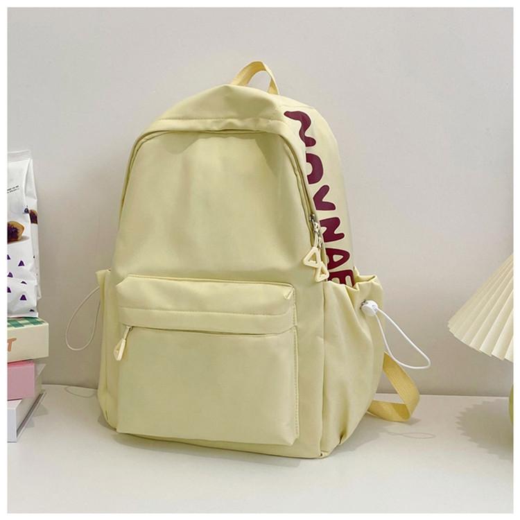 A Simple and Versatile Backpack for Girls, A Fresh and Clean Style, A Small Backpack for The Korean Back-to-school Season