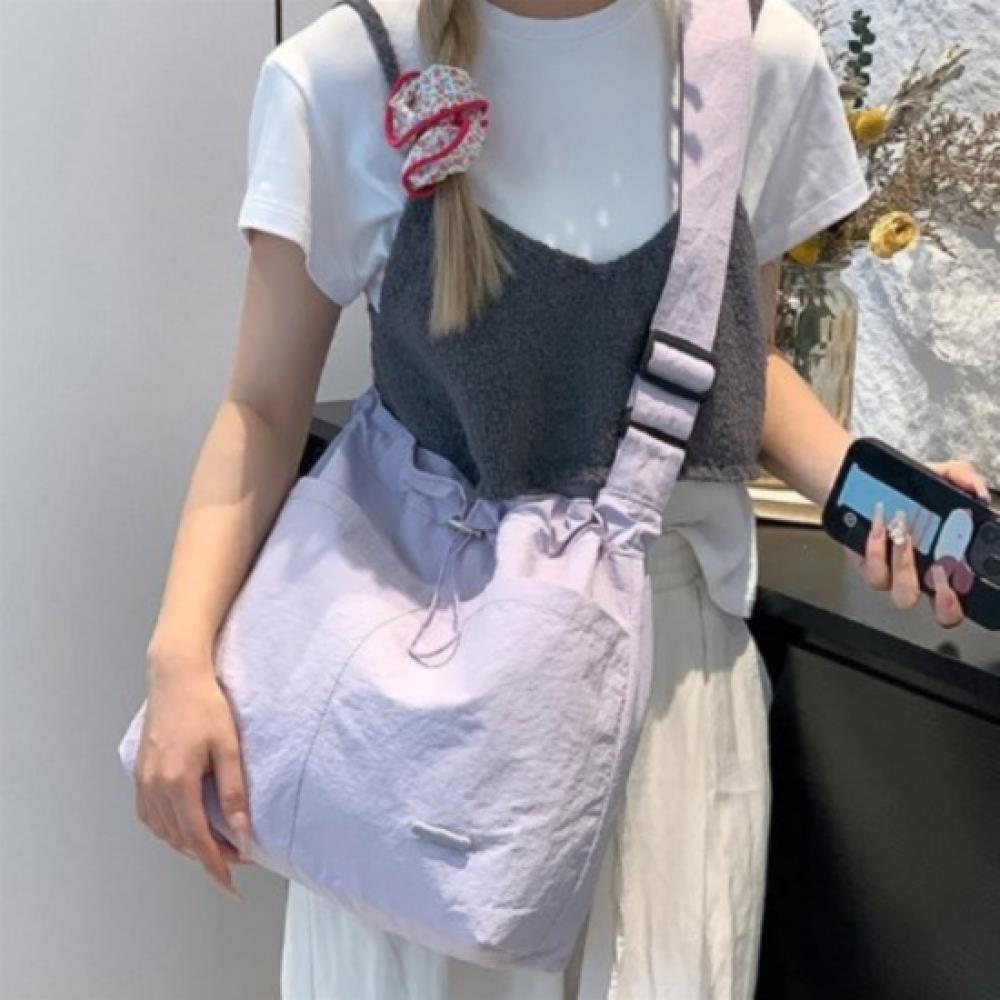 Nuovi Arrivi Open Run Borsa a Shopper da Donna Leggera in Nylon Pastello