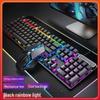 Universal Wired Mechanical Keyboard & Mouse Set for Office, Gaming, and Laptop Use
