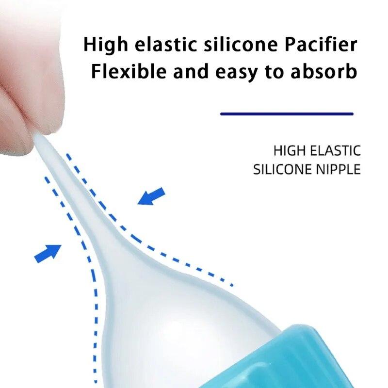 120ml Puppy Kitten Feeding Bottle Set Pet Dog Cat Bady Nursing Water Milk Feeder With Cleaning Brush Newborn Cat Drinking Bottle