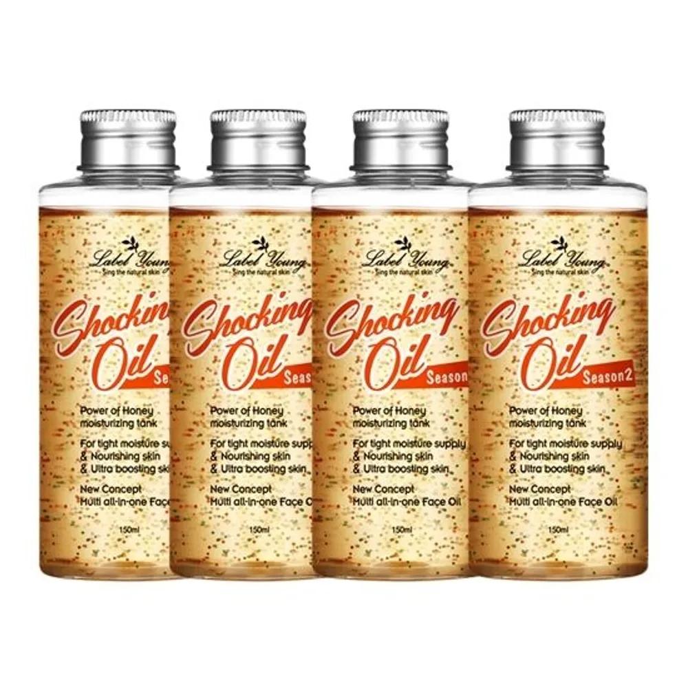 

Skin + Essence + Oil All-in-One (Moisturizing + Nourishing + Radiance) Capsule Shocking Oil 150ml Vol. 2 3+1