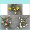 3d Printed Faux Orchid Home Decor Artificial Flower For Living Room Display