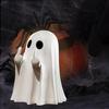 Cute Middle Finger Ghost Statue, Small Halloween Decor for Home, Centerpiece for Coffee Table, Adorable Horror Figure