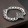 Vintage Witch Knot Chain Bracelet 316L Stainless Steel Nordic Vikings Celtic Knot Bracelets For Men Women Amulet Jewelry