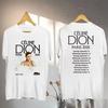 Celine Dion Paris 2026 Fan Tour Gift 3D Printed Short Sleeve Shirt Men's T-shirt Streetwear Tees Family Matching Kids Clothes