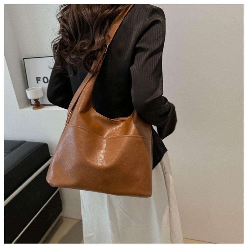 Sac d'aisselle Élégant pour Professionnels et Étudiants Sac à Bandoulière Léger et Polyvalent