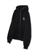 Verse One Paisley Logo Bandana Full Zip Hoodie Black/Red