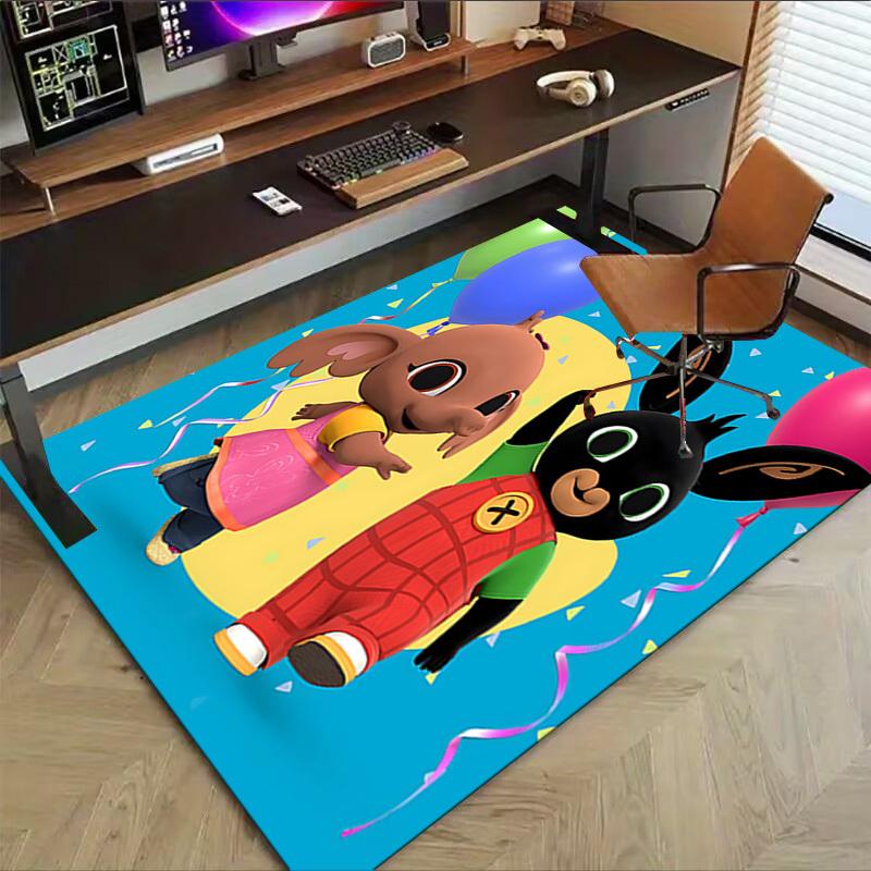 1PC elephant bunny Extra Large Non Slip Floor carpet, Office, family, bedroom, Studio Large Area Rug Indoor Rugs