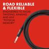Fender Shielded Cable Professional Series Instrument Cable, Straight/Straight, 10', Black