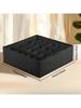 Fabric Socks & Underwear Organizers,Foldable Closet Storage Box for Socks, Underwear, Ties - Bedroom & Home, Closet Organization