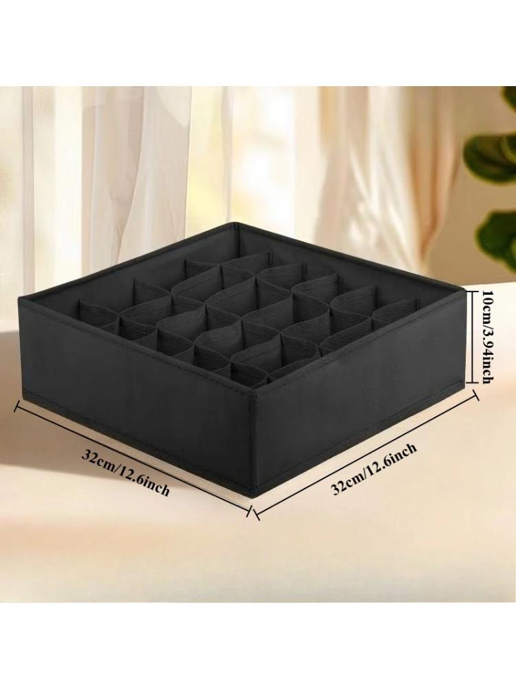 Fabric Socks & Underwear Organizers,Foldable Closet Storage Box for Socks, Underwear, Ties - Bedroom & Home, Closet Organization