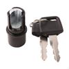 Lock for Roll-up Truck Bed Cylinder 2 Keys Trucks Tool Box Locks with Portable