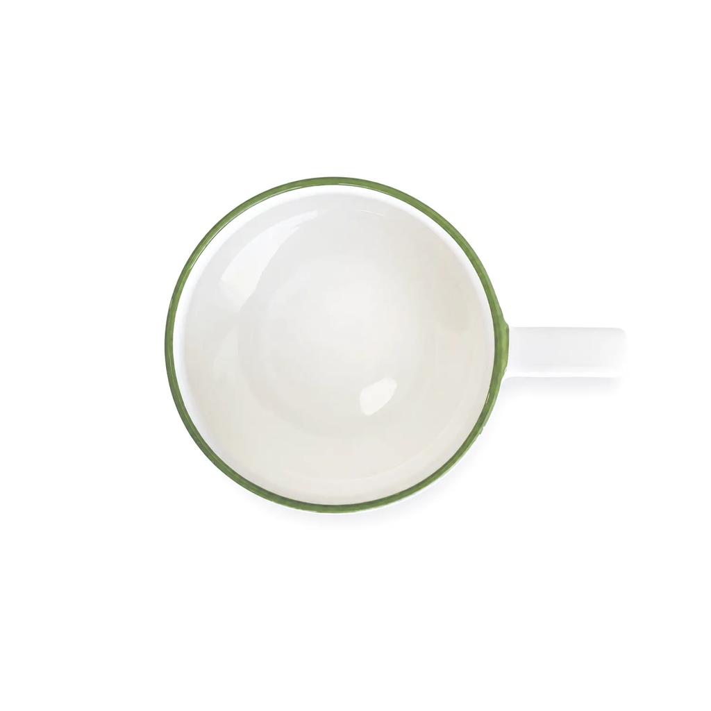 Duka DUVE Cup with Saucer, Rim