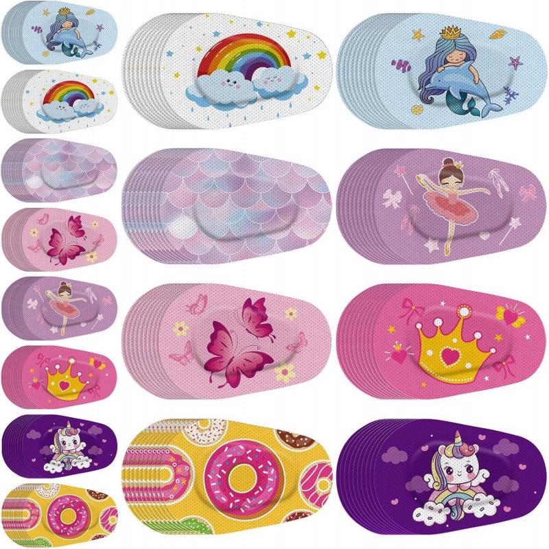 Einweg-Amblyopie-Augenklappen für Kinder zur Strabismus-Korrektur - Vollständige Abdeckung, Einzelaugentherapie