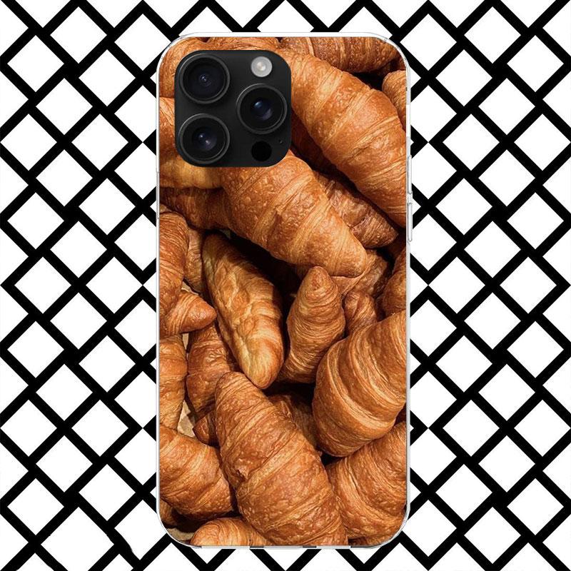 French Fries Burger Pizza Phone Case for iPhone 17 Air 16 16E 15 14 Plus 13 Mini 12 11 Pro Max 7 8 + SE 2020 Soft Cover Fundas 1