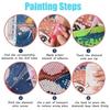 1 Set Diamond Painting Picture Durable Cartoon Design DIY Luminous Diamond Painting Kit
