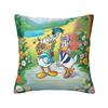 Custom Disney Anime Donald Duck Pillow Covers Bedroom Decoration Kawaii Cute Cartoon Outdoor Cushions Square Pillowcase