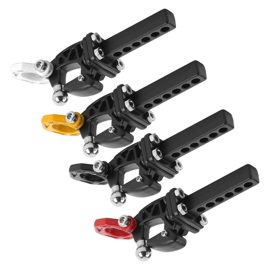 RC Trailer Hitch Tow Hook Aluminum Metal Trailer Hitch Receiver for SCX10 RC Crawler Accessories