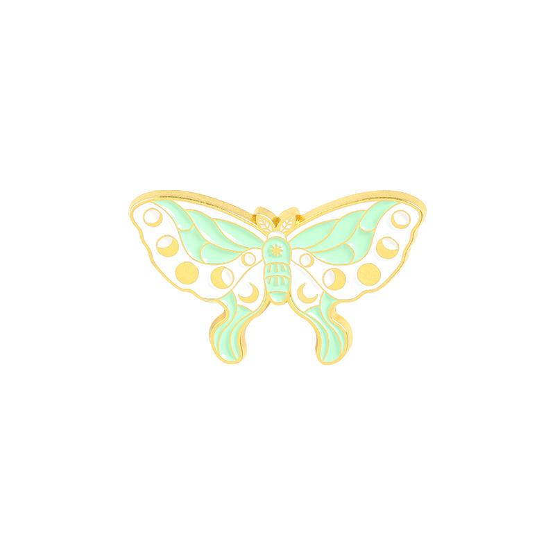 Cross-Border Hot-Selling Butterfly Brooch Series: Metal Insect Bag Accessories