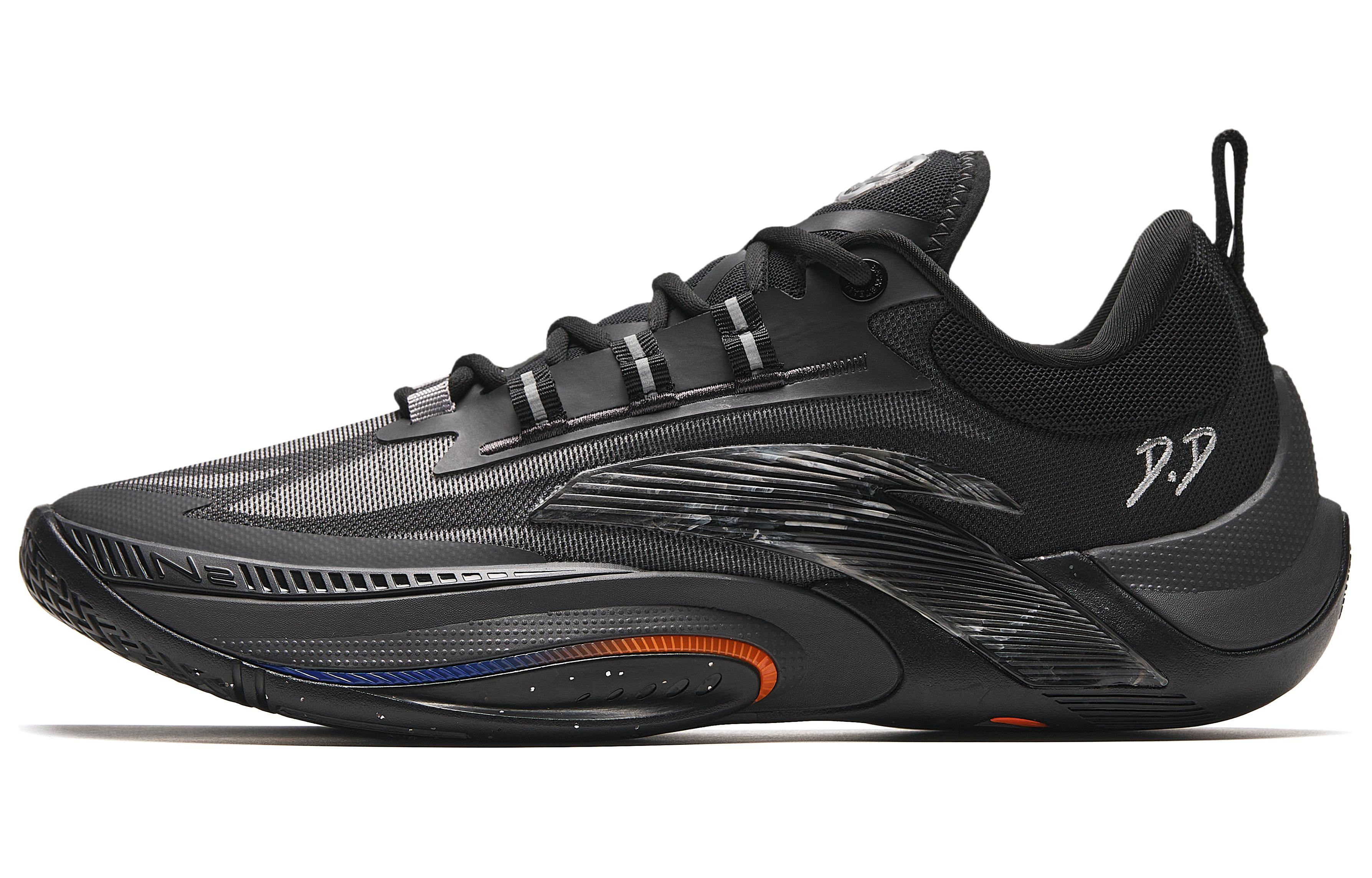 Chaussures de Basketball Anta Zap 1 Extérieur Basse pour Homme Noir 39