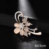 Elegant Peony Brooch: High-End Chinese Style Corsage Pin