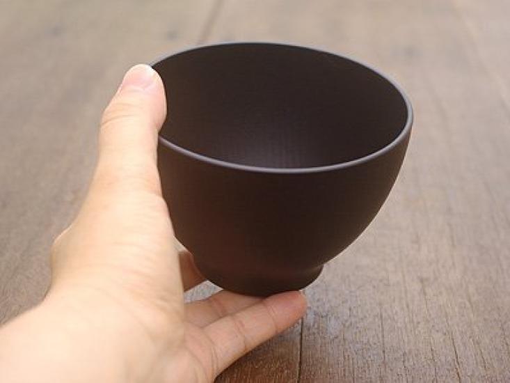 Tableware East Woodgrain Soup Bowl S 360cc Dark Brown Matte Set of 5