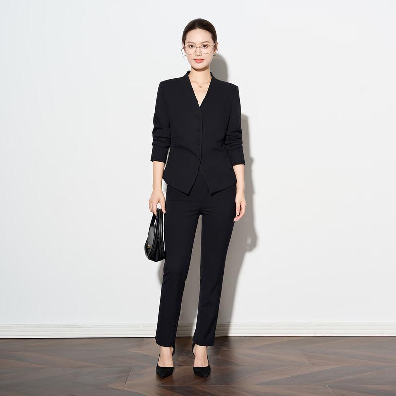 TLUOMAN Women s Premium Business Suit Set 2XL