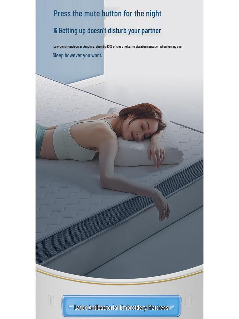 Student Dormitory Quilted Latex Mattress Pad - Thick 1.8m Tatami Bed Sponge