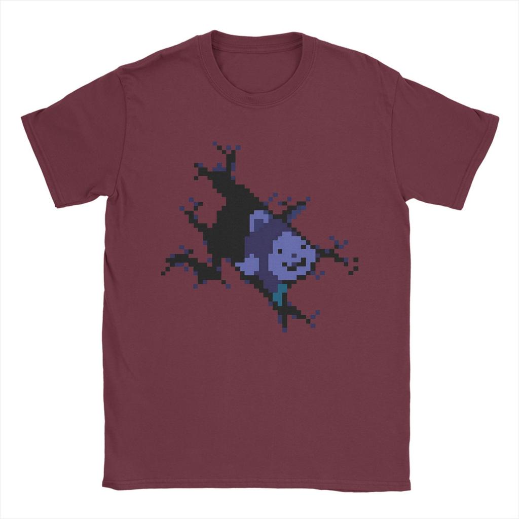 Men's T-Shirts Game Undertale Temmie Novelty Pure Cotton Tee Shirt Short Sleeve  T Shirt Round Neck Clothing Gift Idea