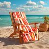 Lightning McQueen Beach Towel Outdoor Camping Beach Towel for Vacation Swim Outdoor Pool Absorbent Bath Towel