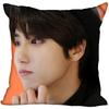 New Han Jisung KPOP Pillow Cover Bedroom Home Office Decorative Pillowcase Square Zipper Pillow Cases 45X45CM Satin Soft No Fade