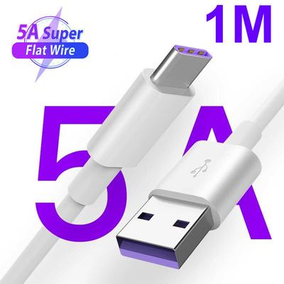 5A Schnellladekabel USB-C-Kabel Telefonladegerät Datenkabel USB Typ C Kabel