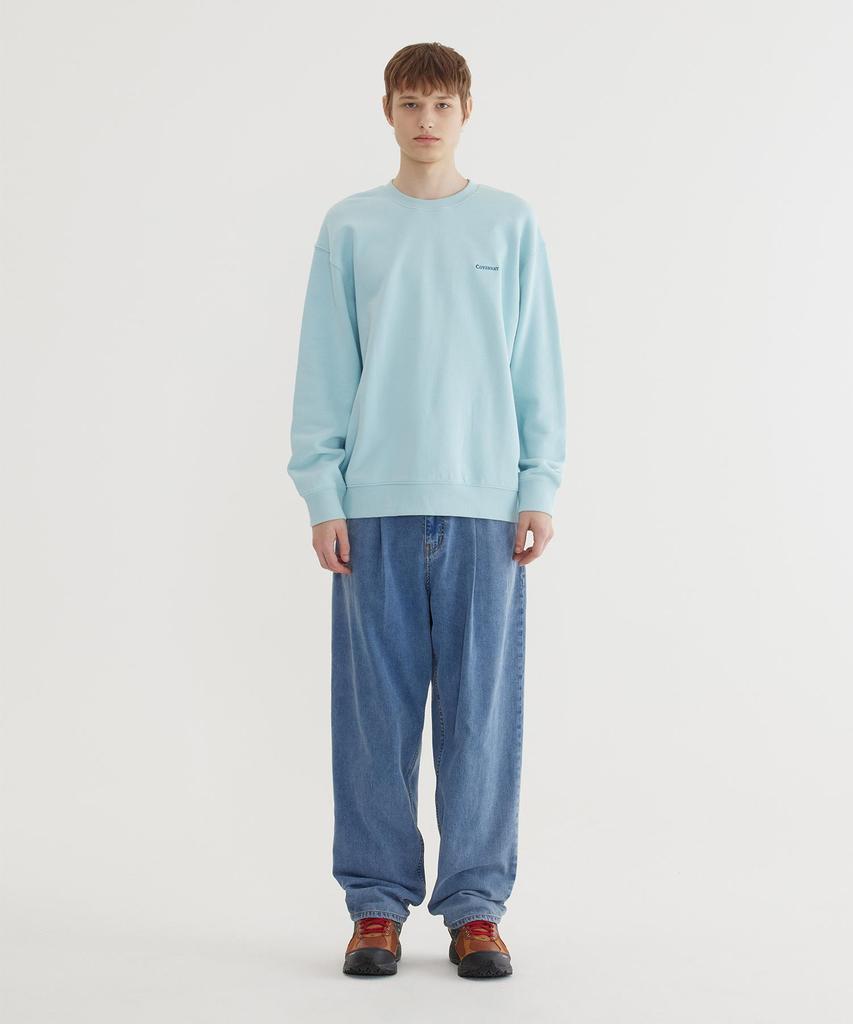 COVERNAT Small Authentic Sweatshirt Sky Blue