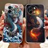 For Vivo Y38 Y58 2025 New Cool Dragon Tiger Painted Phone Case For Vivo Y38 Y58 5G Soft Silicone TPU Cases