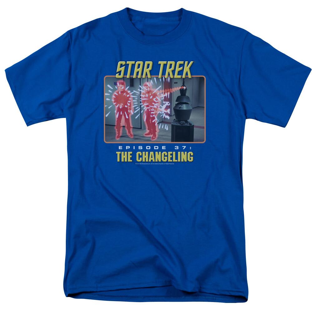 Star Trek The Changeling T Shirt Licensed Sci-Fi TV Classic Tee New Royal Blue XXXL