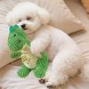 Dog Squeak Toys Plush Dinosaur Puppy Companion Dog Teething Toy For Aggressive Chewer Puppy Training Boredom Release Indoor