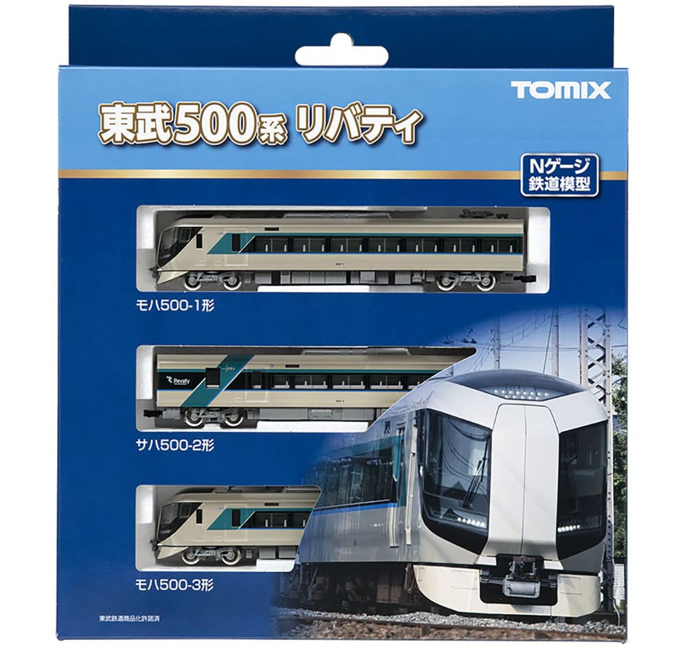 TOMYTEC TOMIX N Gauge Tobu 500 Series Liberty Basic Set 3 Cars
