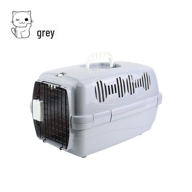Portable Pet Travel Crate: Breathable, Handheld Carrier for Cats & Dogs