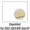 Para 2022 2023 2024 BYD Seal EV Kit de carrocería Tapa del maletero del coche Lip Spoiler Cola de pato Alas Accesorios de Tuning de Fibra de Carbono Negro Parte