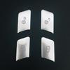 Car Door Lock Unlock Buttons Sequins Decoration Cover Stickers for W204 W212
