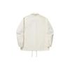 Li Ning Five-Pointed Star Pattern Loose Casual Jacket Unisex Jacket Off-White AFDU275-1