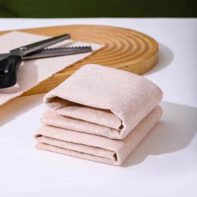 Non-sheddingOil-absorbing Oil-free Scouring Pad Kitchen Stain Remover Dishcloth Lazy Person's Rag