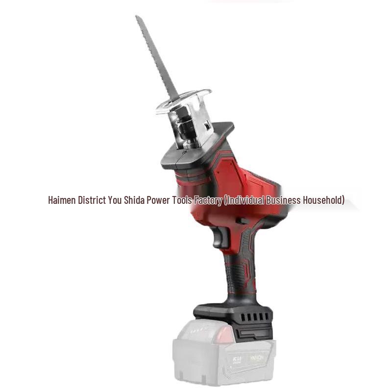 21V Brushless Electric Reciprocating Saw: Handheld Woodworking & Logging Saber Saw