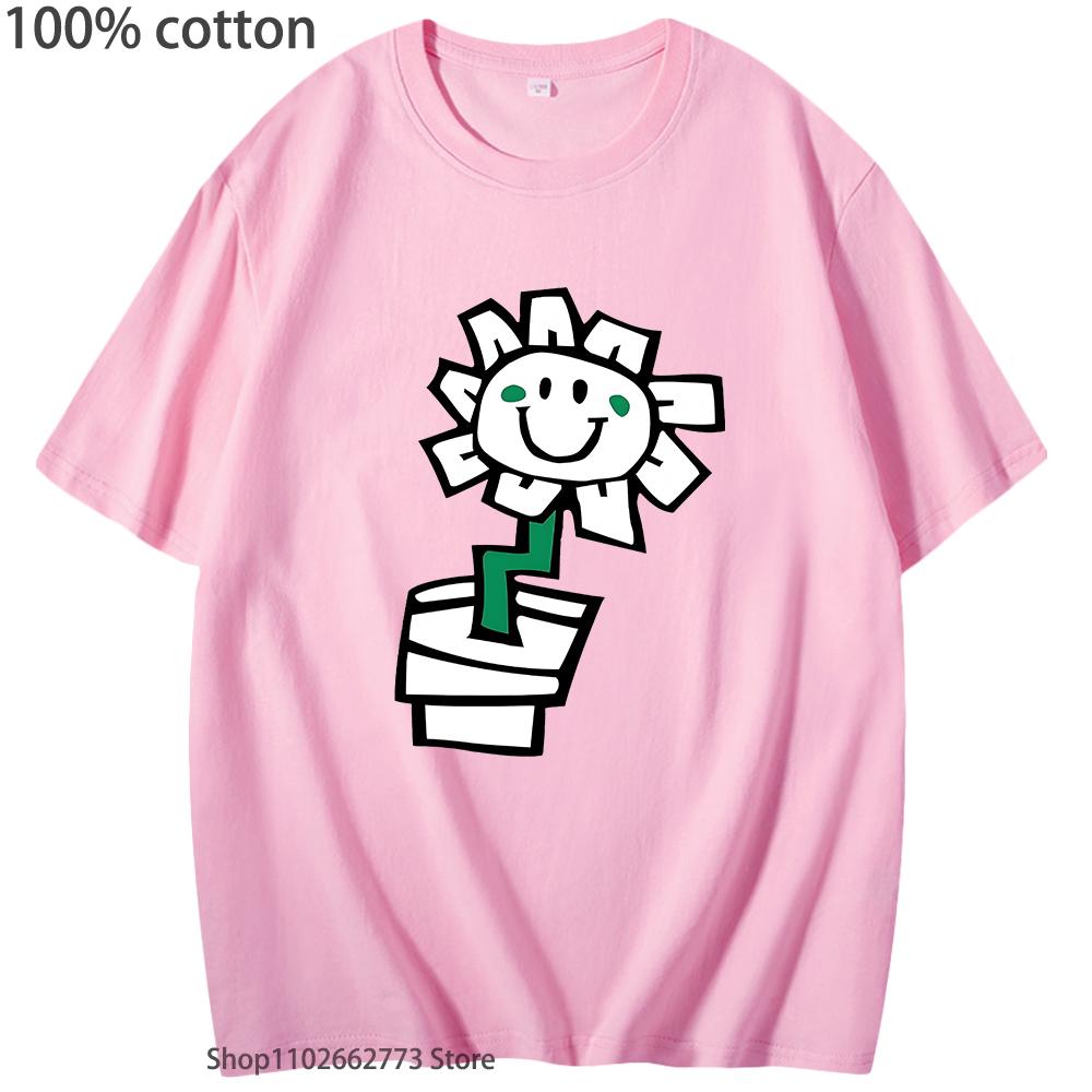 G-green Day Rock Tshirt Kerplunk Flower T-Shirts for Women/Men T Shirt Rock Tees 100%Cotton Summer Clothing Unisex Y2k