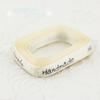 (25 Yards/lot) 10mm White Printed Handmade Ribbon Colored Romantic Gift Wrap Ribbons
