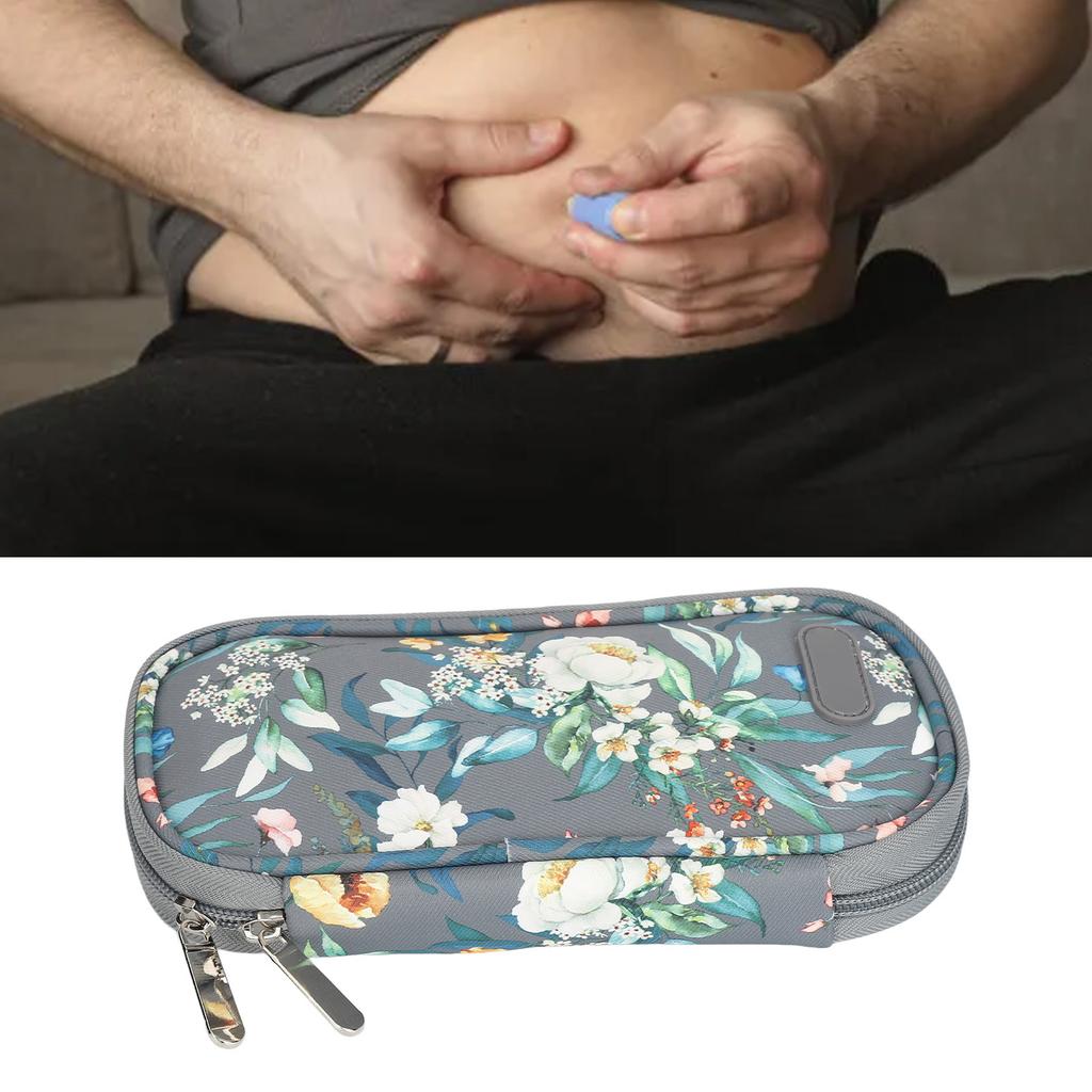 Insulin Cooler Case Portable Insulin Pen Cooling Bag Diabetes Supply Carrying Case for Travel